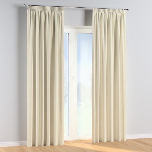 Pencil pleat curtains