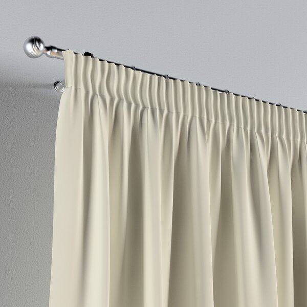 Pencil pleat curtains