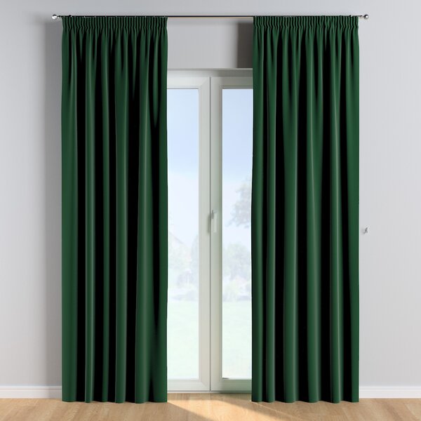 Pencil pleat curtains