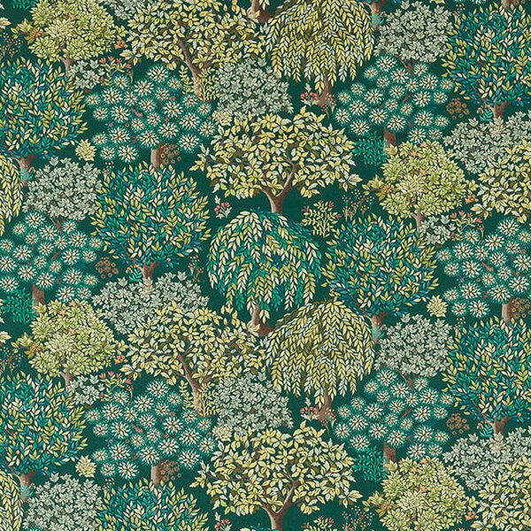 Clarke & Clarke Tatton Fabric Forest