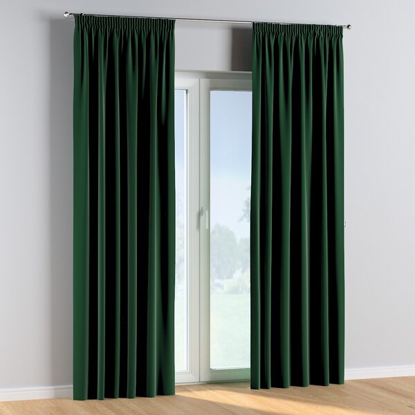 Pencil pleat curtains