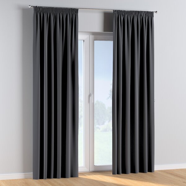 Pencil pleat curtains