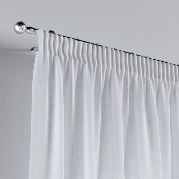Pencil pleat curtains