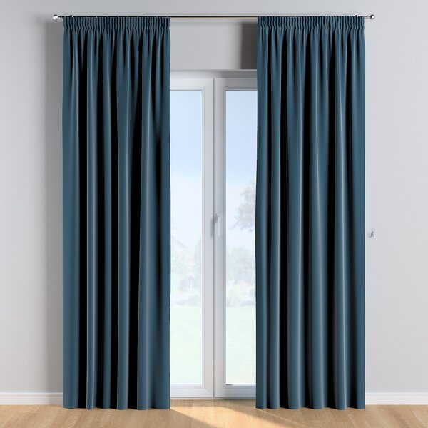 Pencil pleat curtains