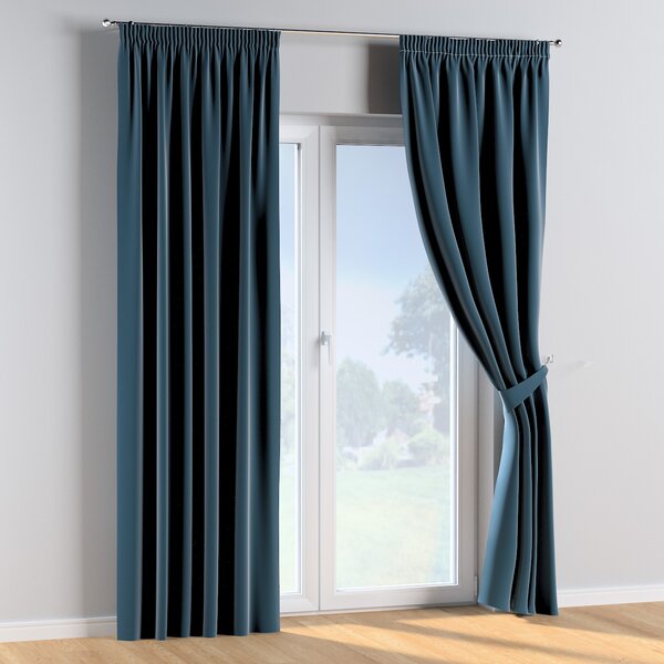 Pencil pleat curtains