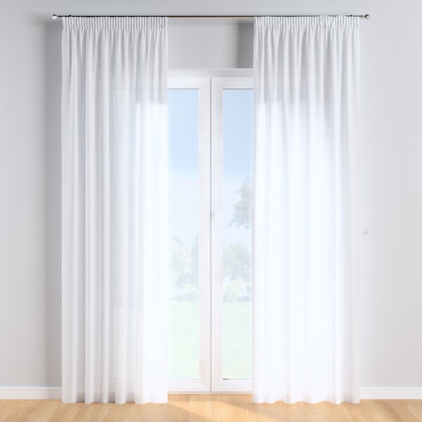 Pencil pleat curtains