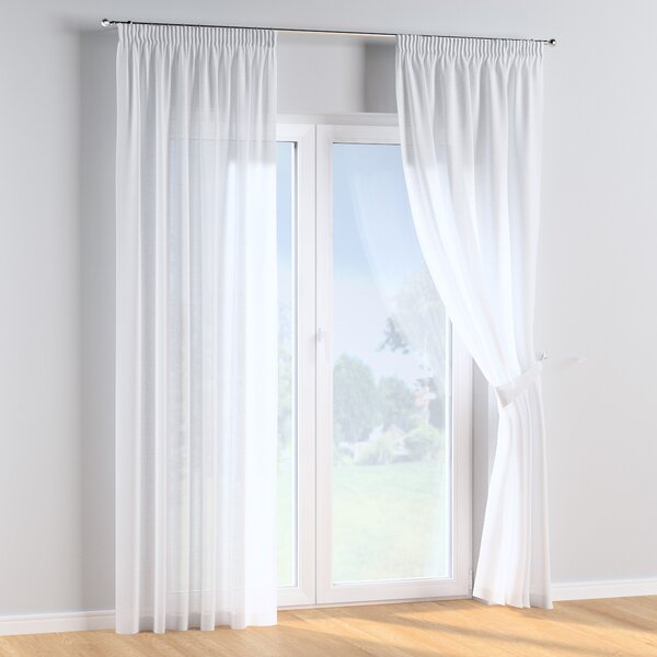Pencil pleat curtains