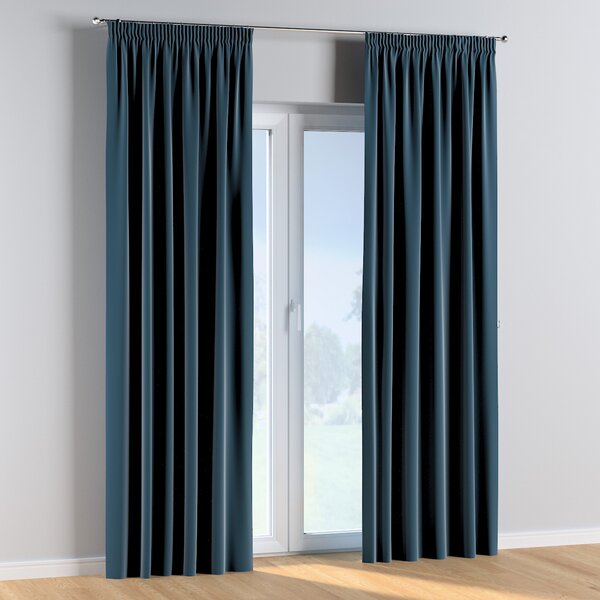 Pencil pleat curtains