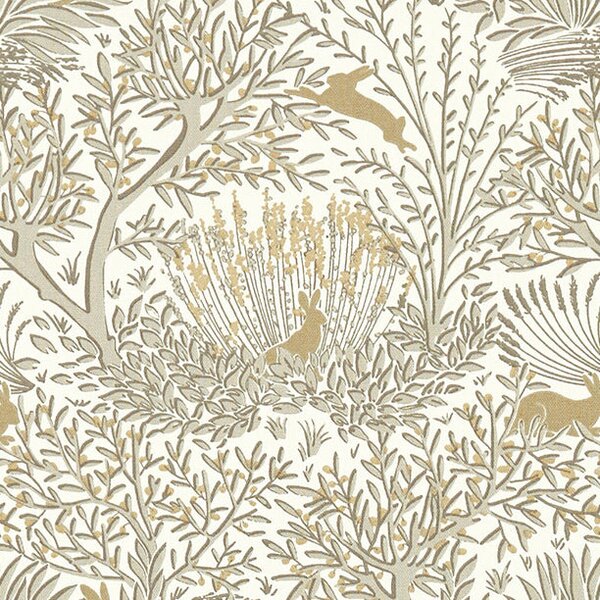 Clarke & Clarke Wilderwood Fabric Natural