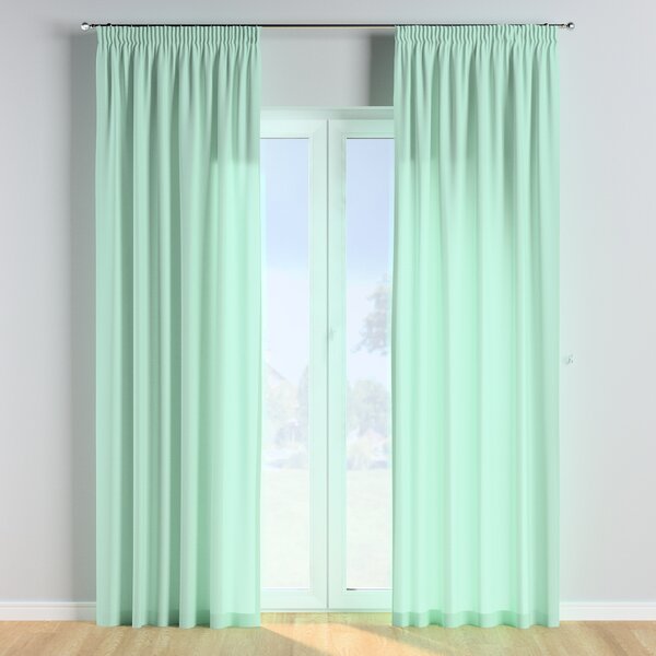 Pencil pleat curtains