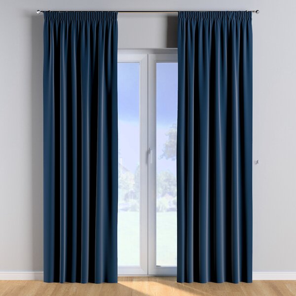 Pencil pleat curtains