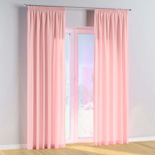 Pencil pleat curtains
