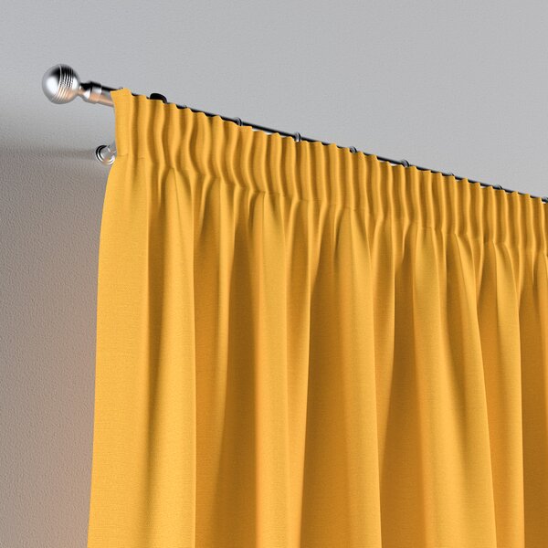 Pencil pleat curtains