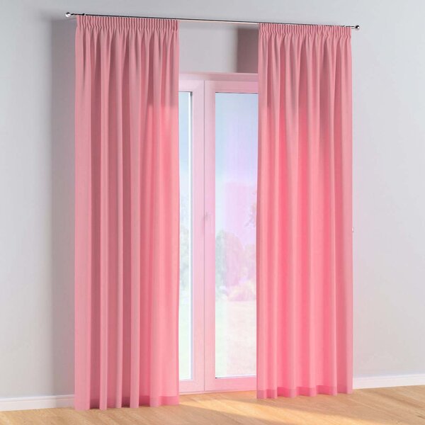Pencil pleat curtains