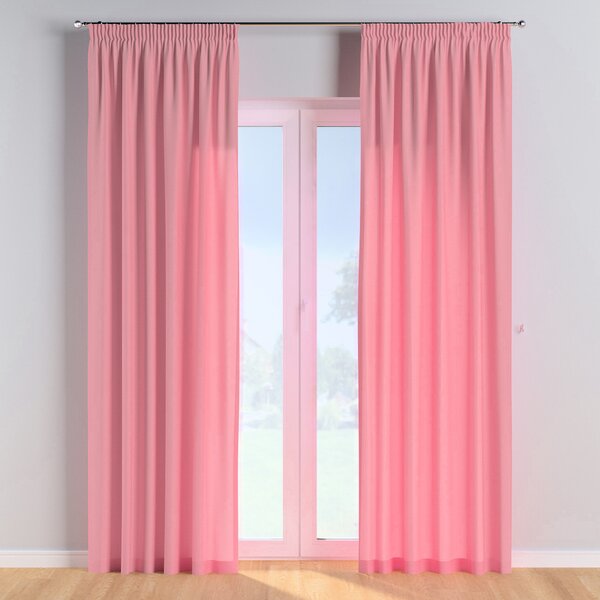 Pencil pleat curtains