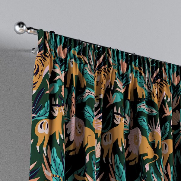 Pencil pleat curtains