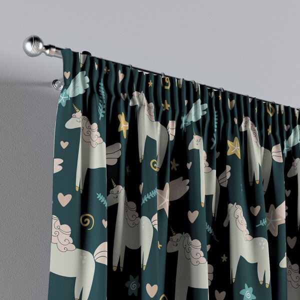 Pencil pleat curtains