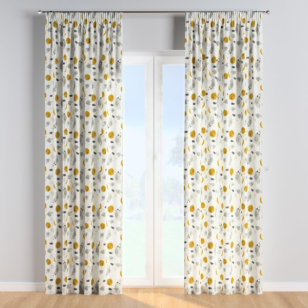 Pencil pleat curtains