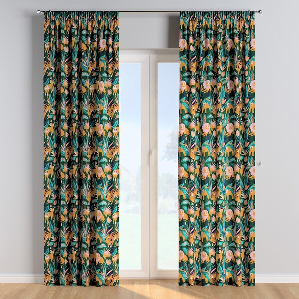 Pencil pleat curtains