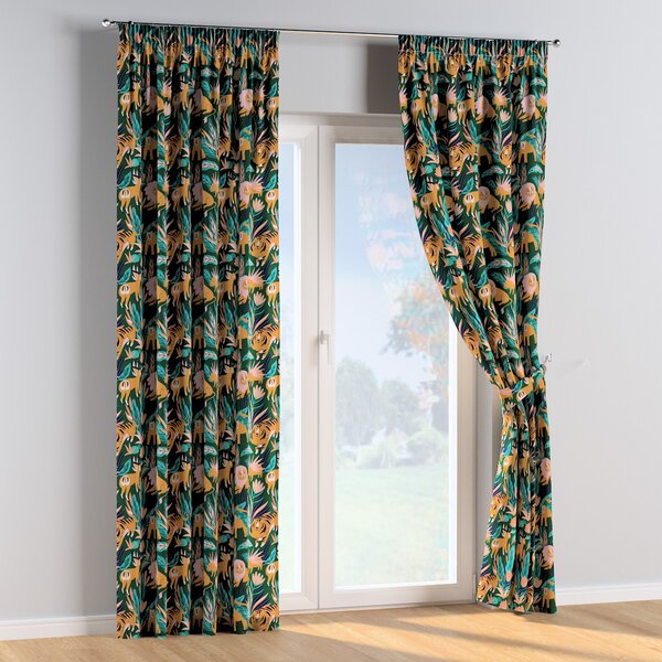 Pencil pleat curtains