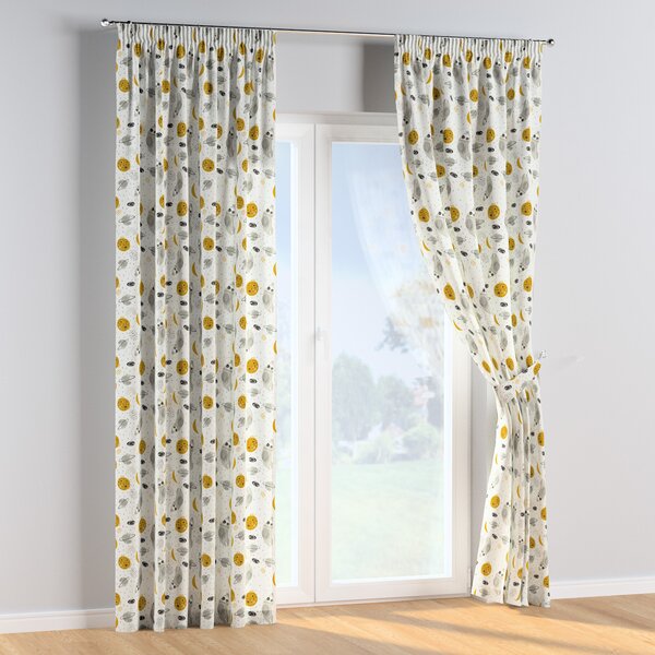 Pencil pleat curtains