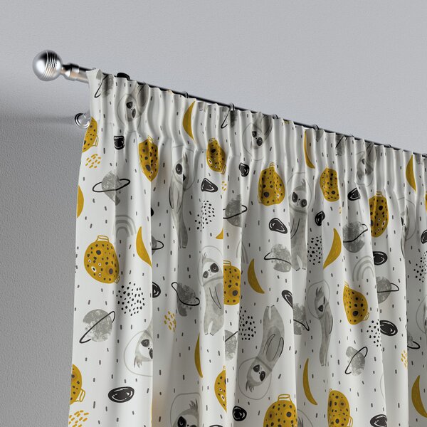 Pencil pleat curtains