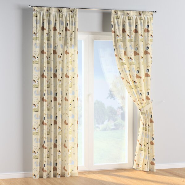 Pencil pleat curtains