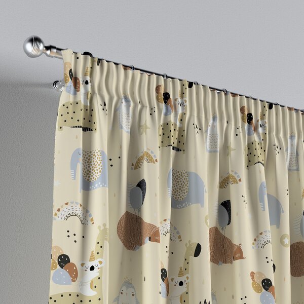 Pencil pleat curtains