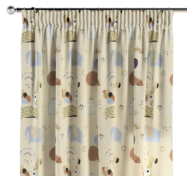 Pencil pleat curtains