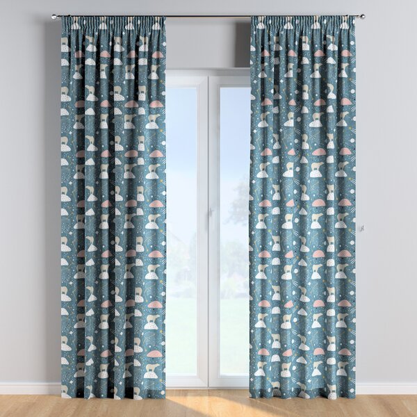 Pencil pleat curtains