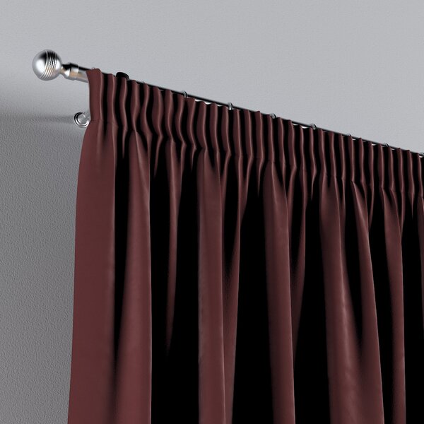 Pencil pleat curtains