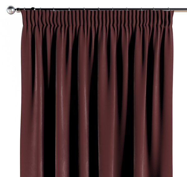 Pencil pleat curtains