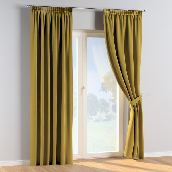Pencil pleat curtains