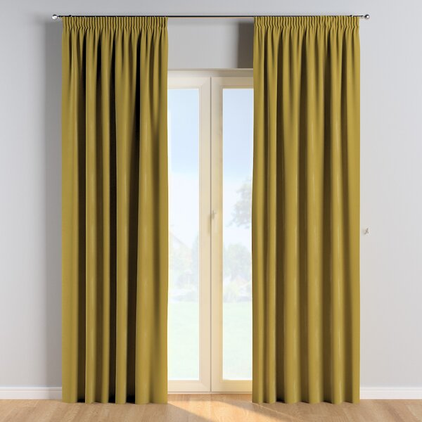 Pencil pleat curtains