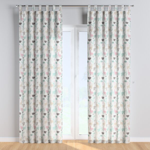 Tab top curtains