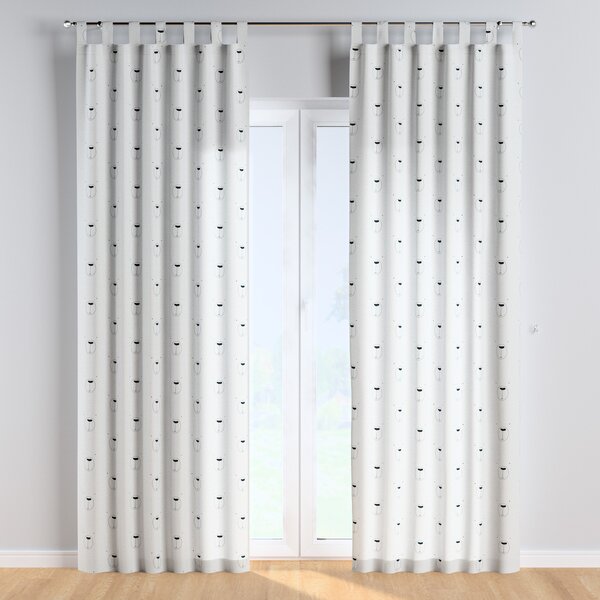 Tab top curtains