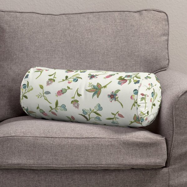 Bolster cushion with pleats