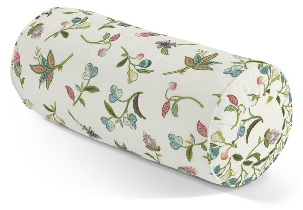 Bolster cushion with pleats