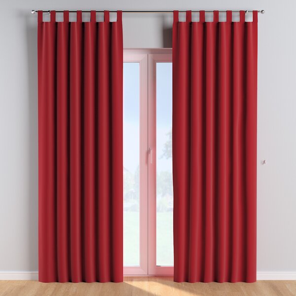 Tab top curtains