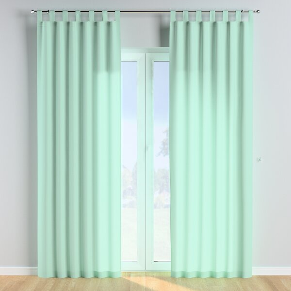Tab top curtains