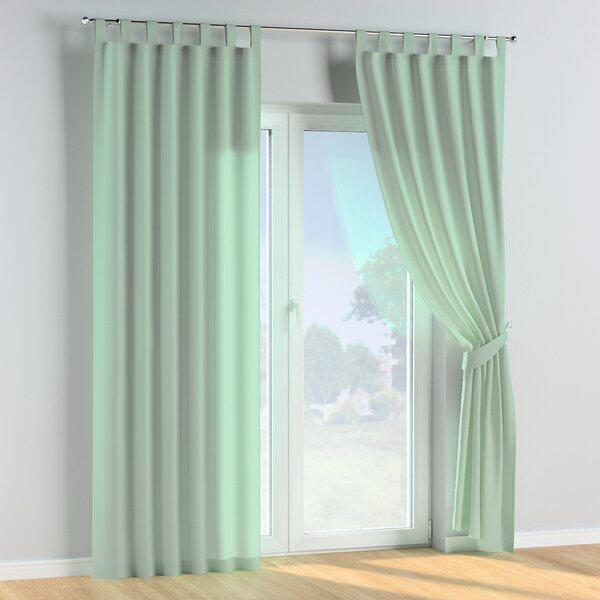Tab top curtains