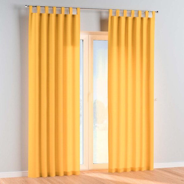 Tab top curtains