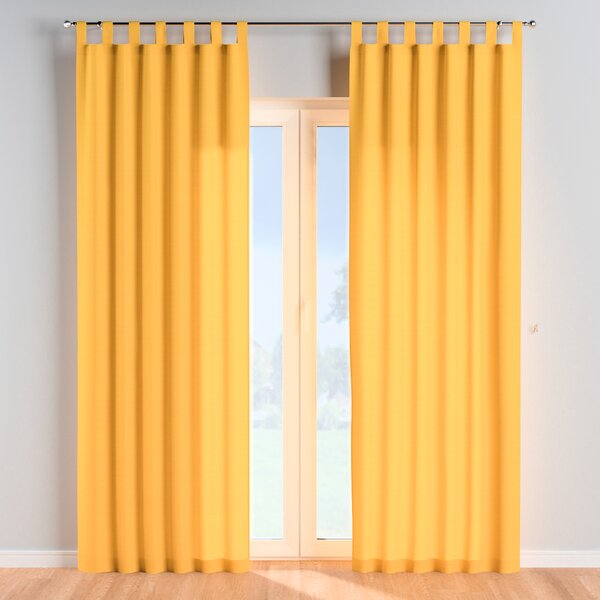 Tab top curtains