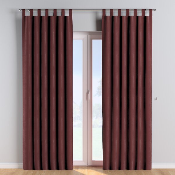 Tab top curtains