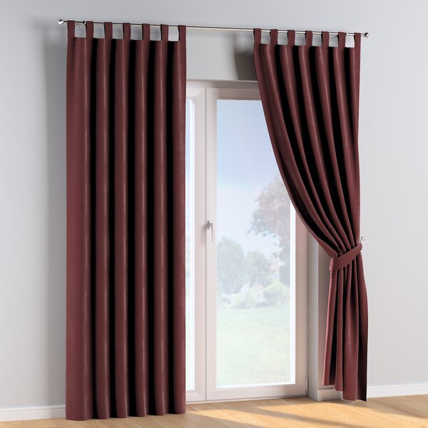 Tab top curtains