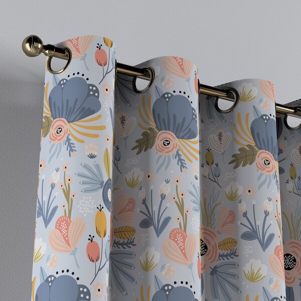 Eyelet curtains