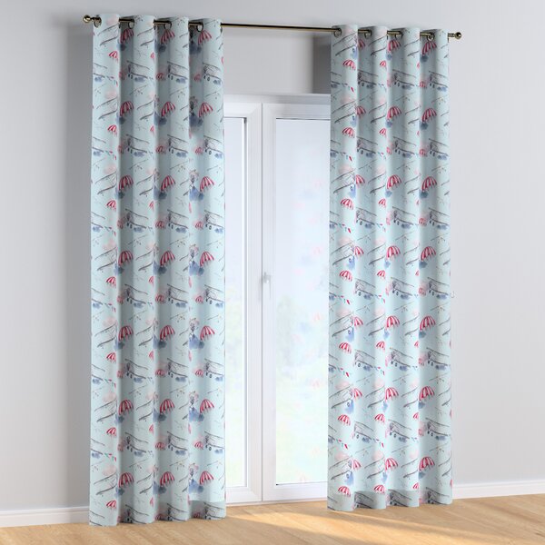 Eyelet curtains