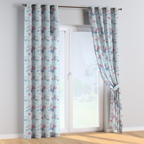 Eyelet curtains