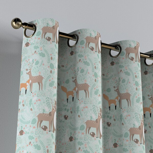 Eyelet curtains