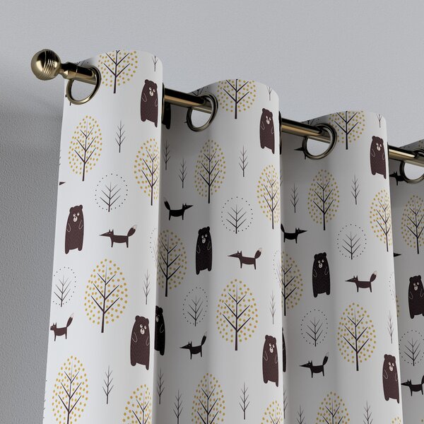 Eyelet curtains
